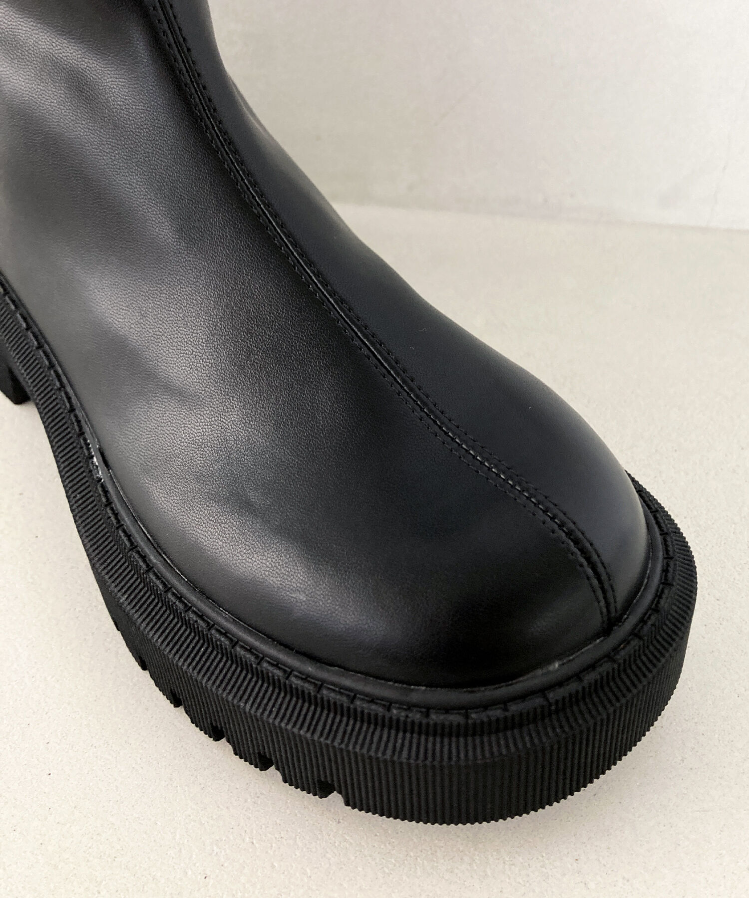 ORiental TRaffic「【 厚底 ・ 軽量 】タンクソールストレッチロングブーツ/41501」|ロングブーツ|