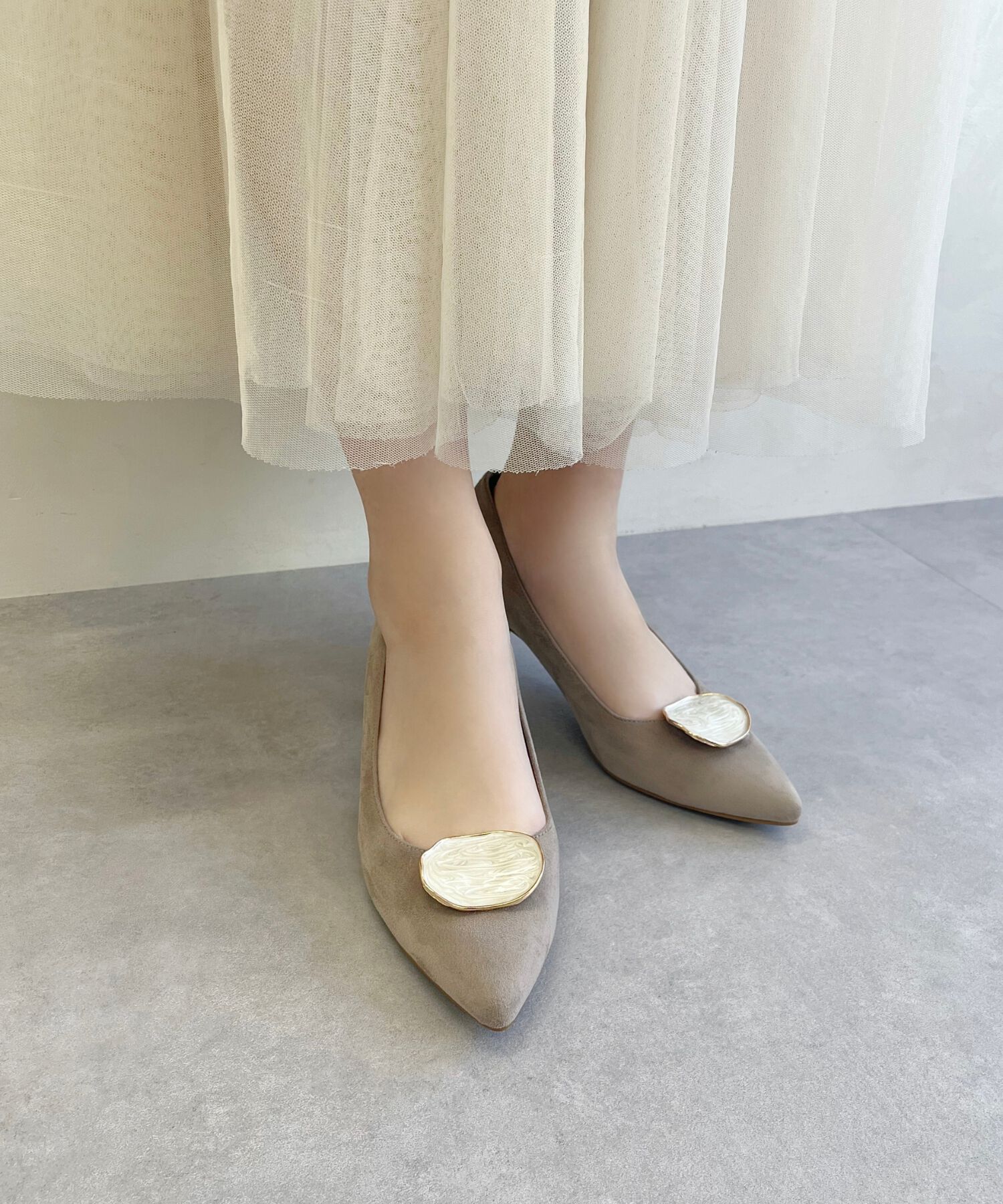 WA Oriental TRaffic「2wayニュアンスモチーフパンプス/52112 人気　トレンド 柔らかい」|パンプス|