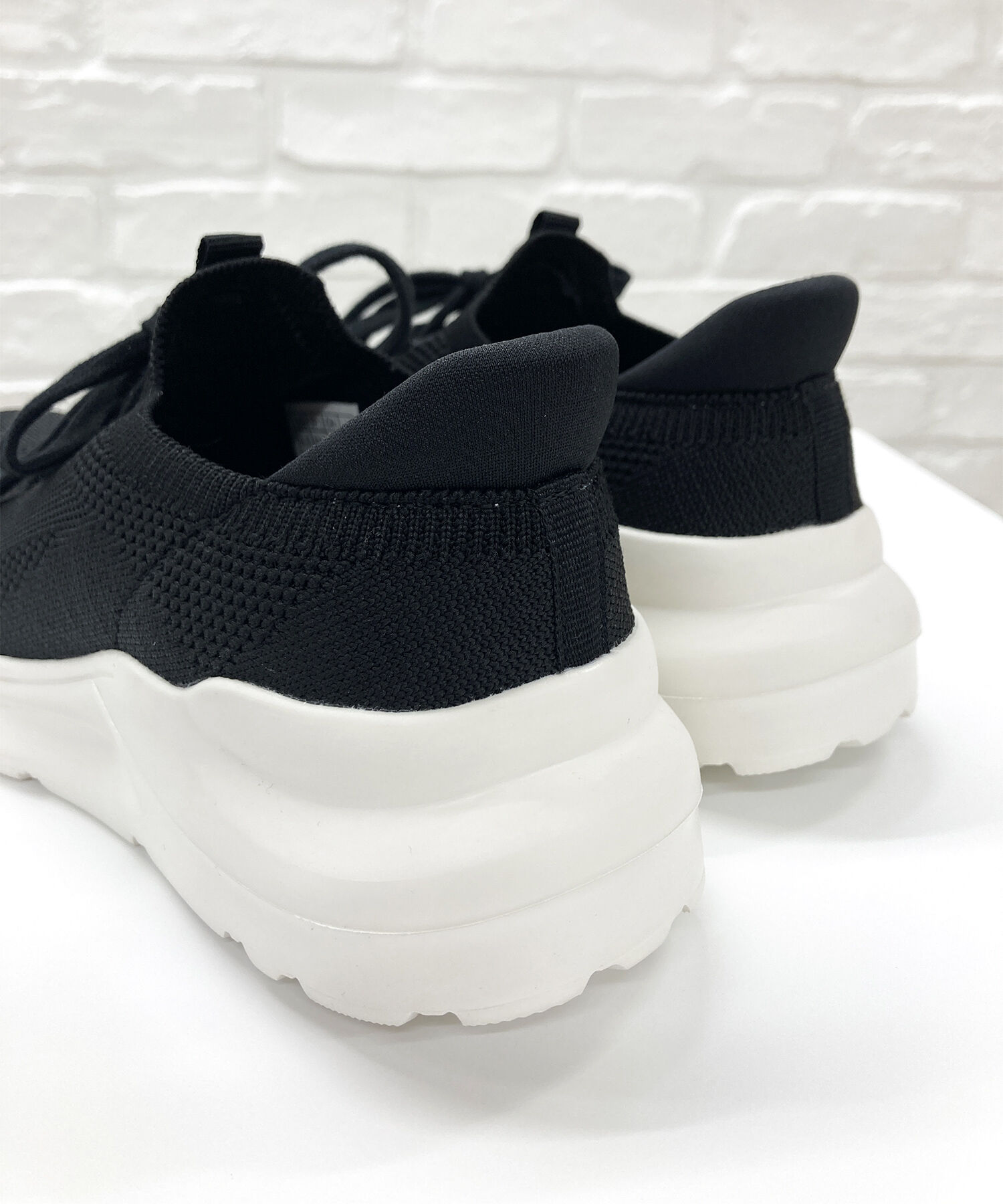 ORiental TRaffic「 【瞬間フィット】 ニットスニーカー /OT3757 軽量 歩きやすい 楽ちん ハンズフリー」|スニーカー|