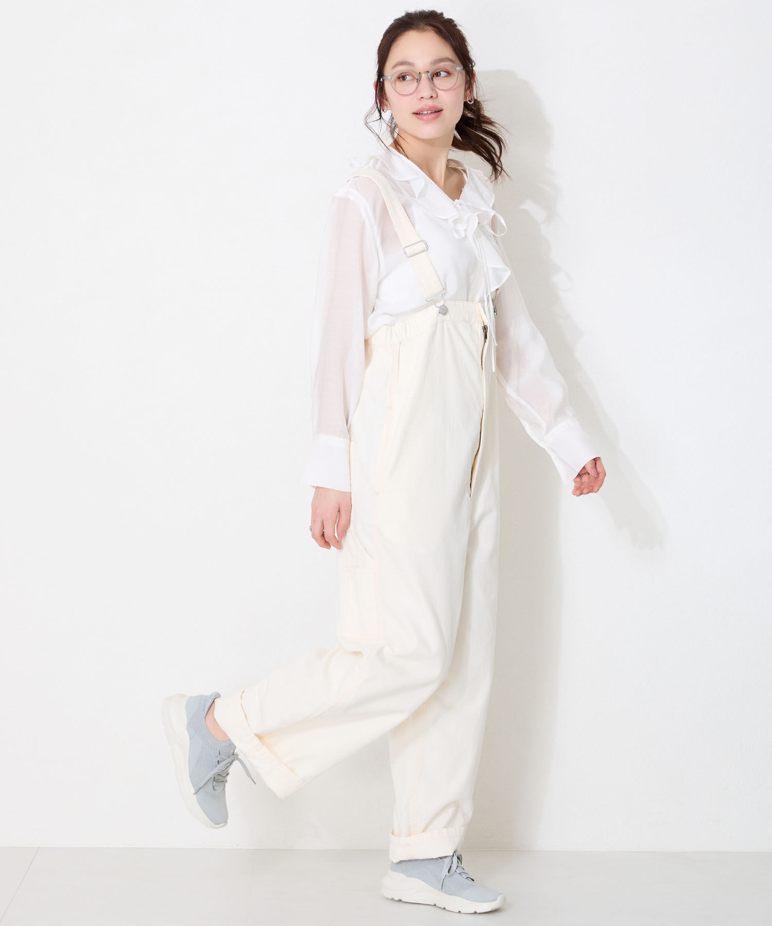 ORiental TRaffic「 【瞬間フィット】 ニットスニーカー /OT3757 軽量 歩きやすい 楽ちん ハンズフリー」|スニーカー|