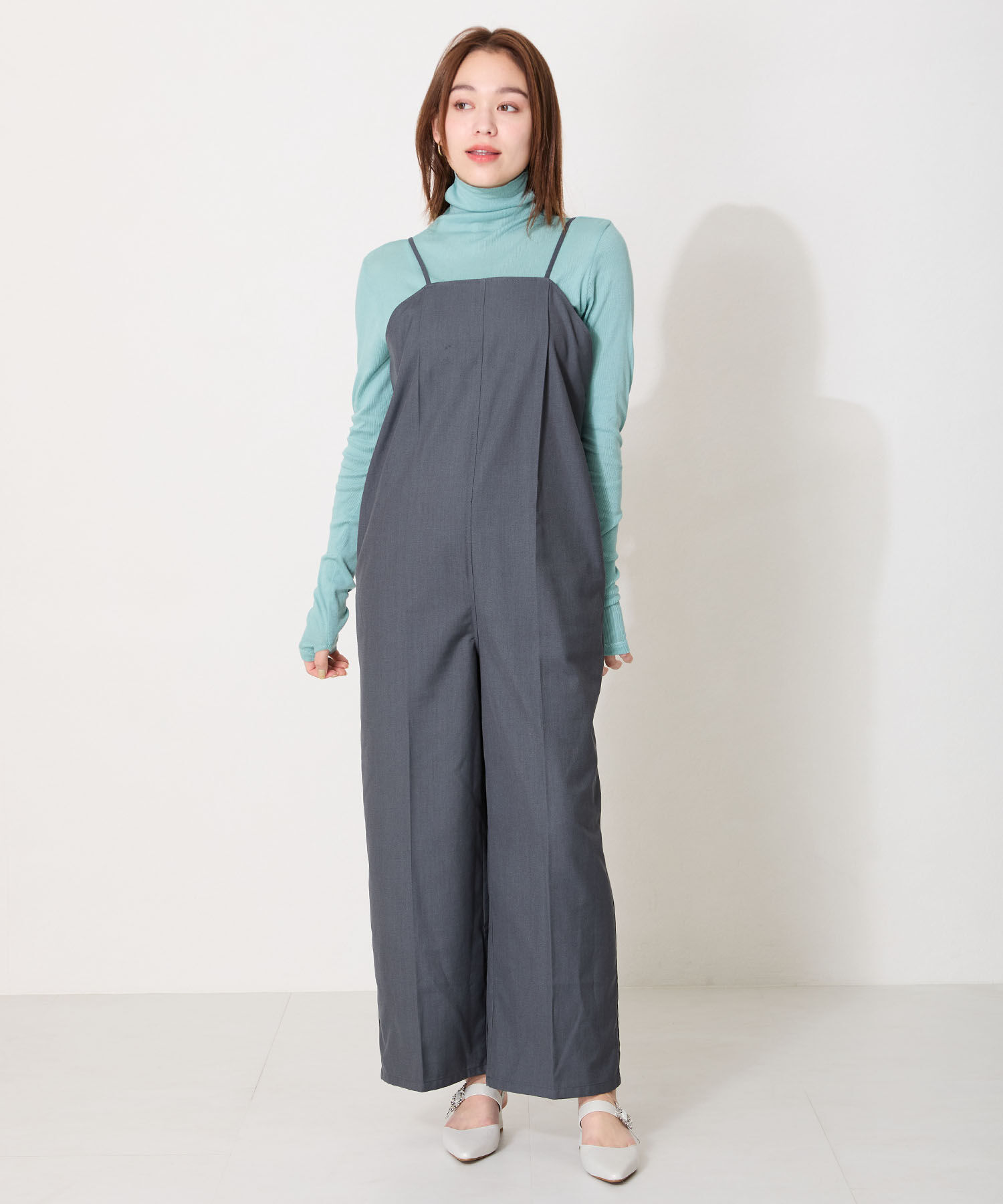 ORiental TRaffic「【オケージョン】ビジューバックストラップローヒールパンプス/MOR111」|パンプス|