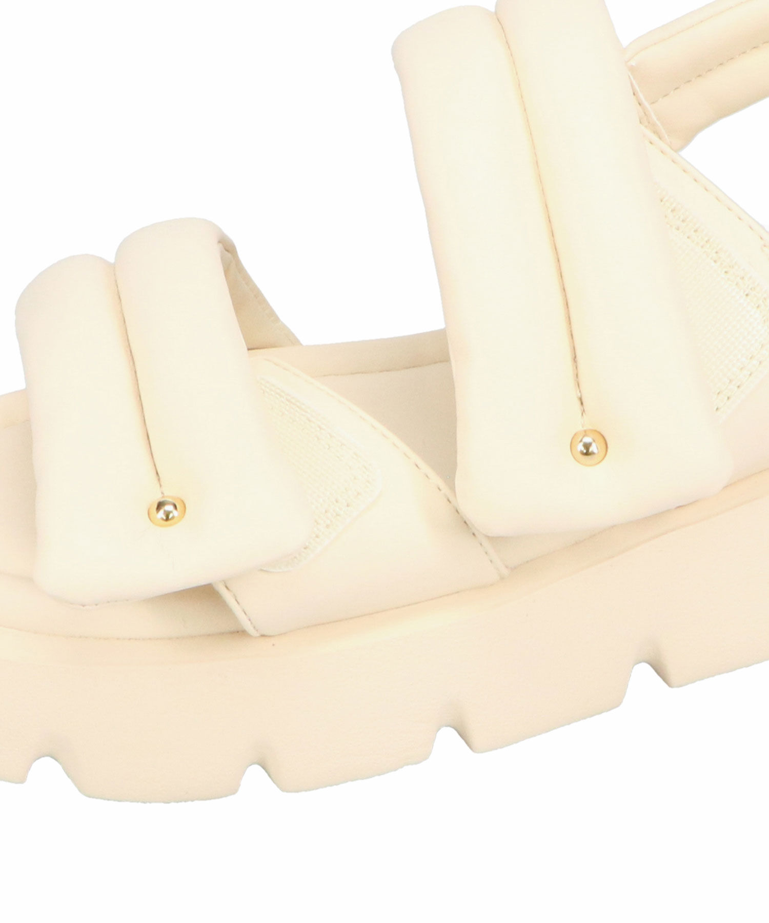 ORiental TRaffic「パデットダブルベルト厚底サンダル/51202 サンダル 人気 トレンド 売れてる」|サンダル|