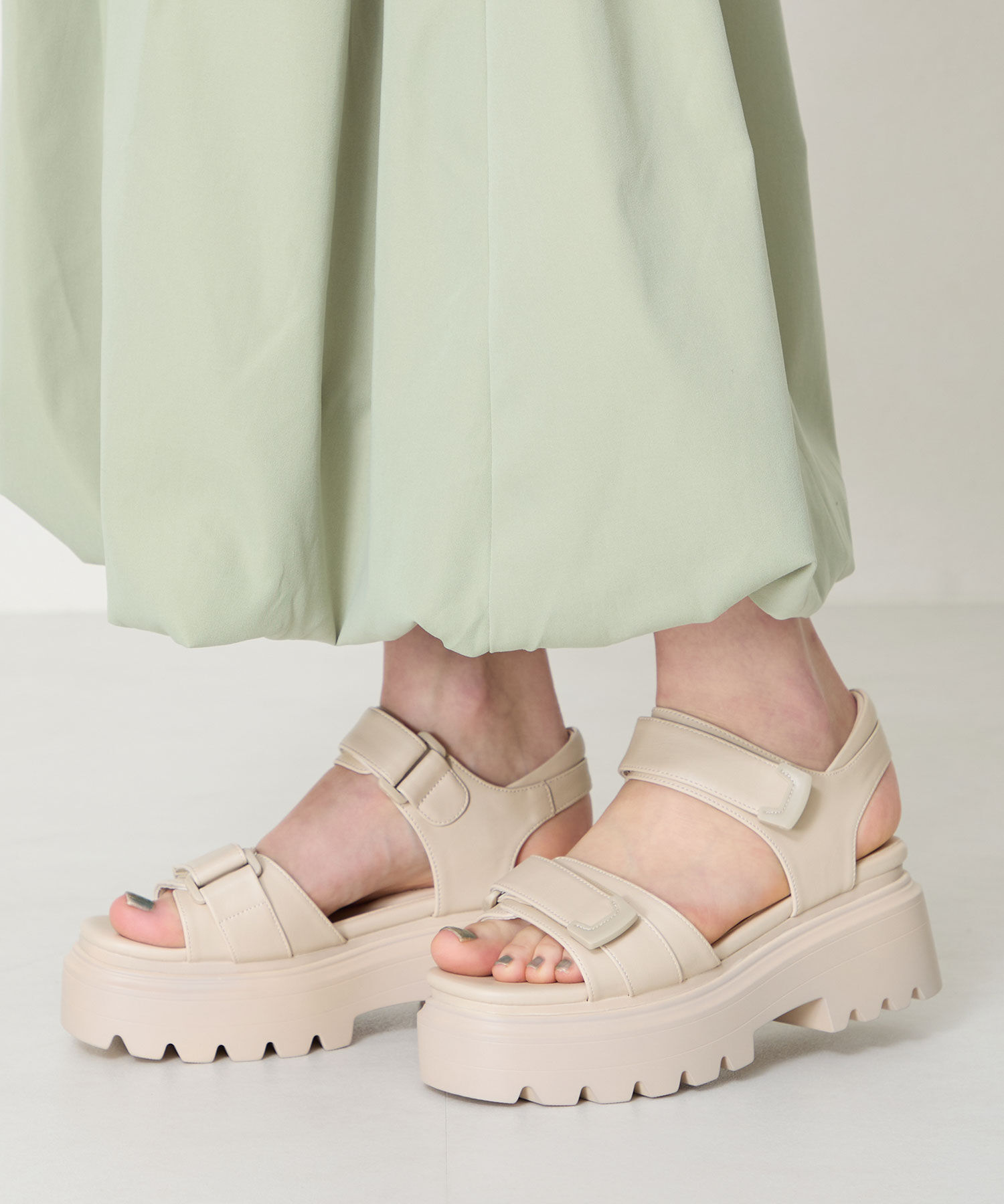 ORiental TRaffic「タンク ソール ベルト サンダル /41295 サンダル 厚底」|サンダル|