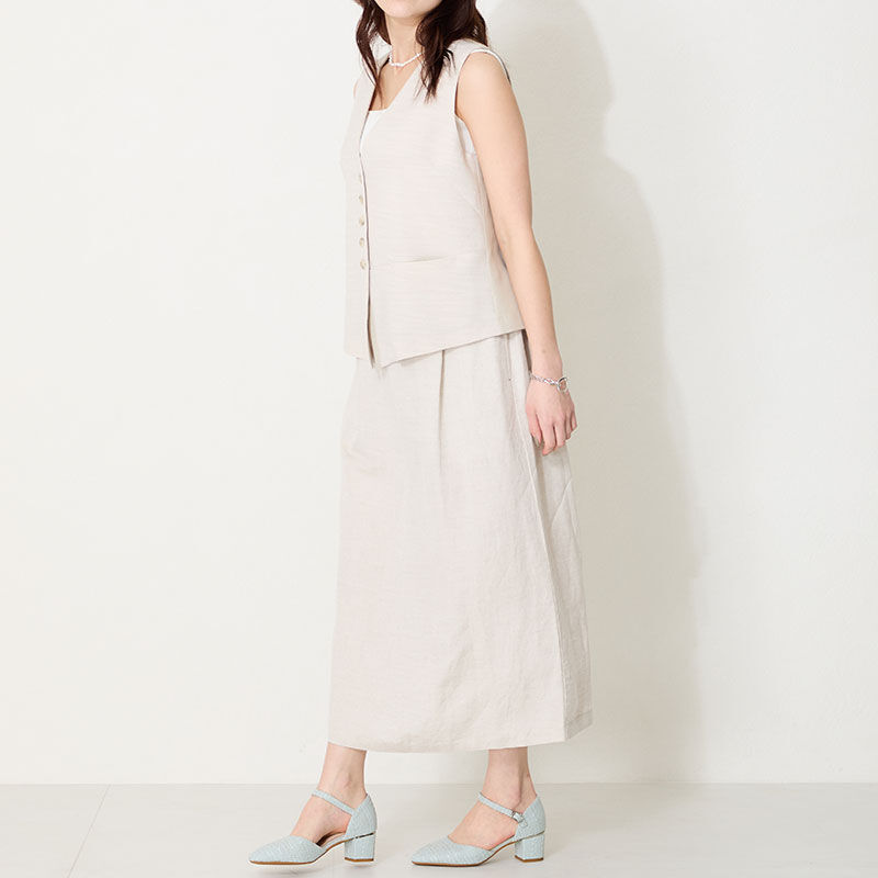 ORiental TRaffic「【WEB限定】アーモンドトゥ セパレートパンプス /55103 ストラップパンプス 太ヒール オフィス」|パンプス|