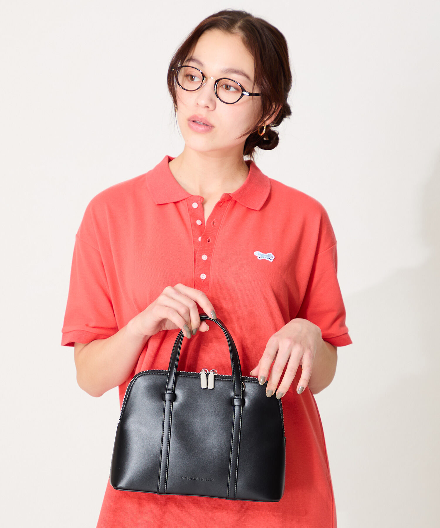 ORiental TRaffic「2wayブガッティバッグ/BA-259 バッグ 人気 トレンド オフィスカジュアル」|ショルダー・メッセンジャー|