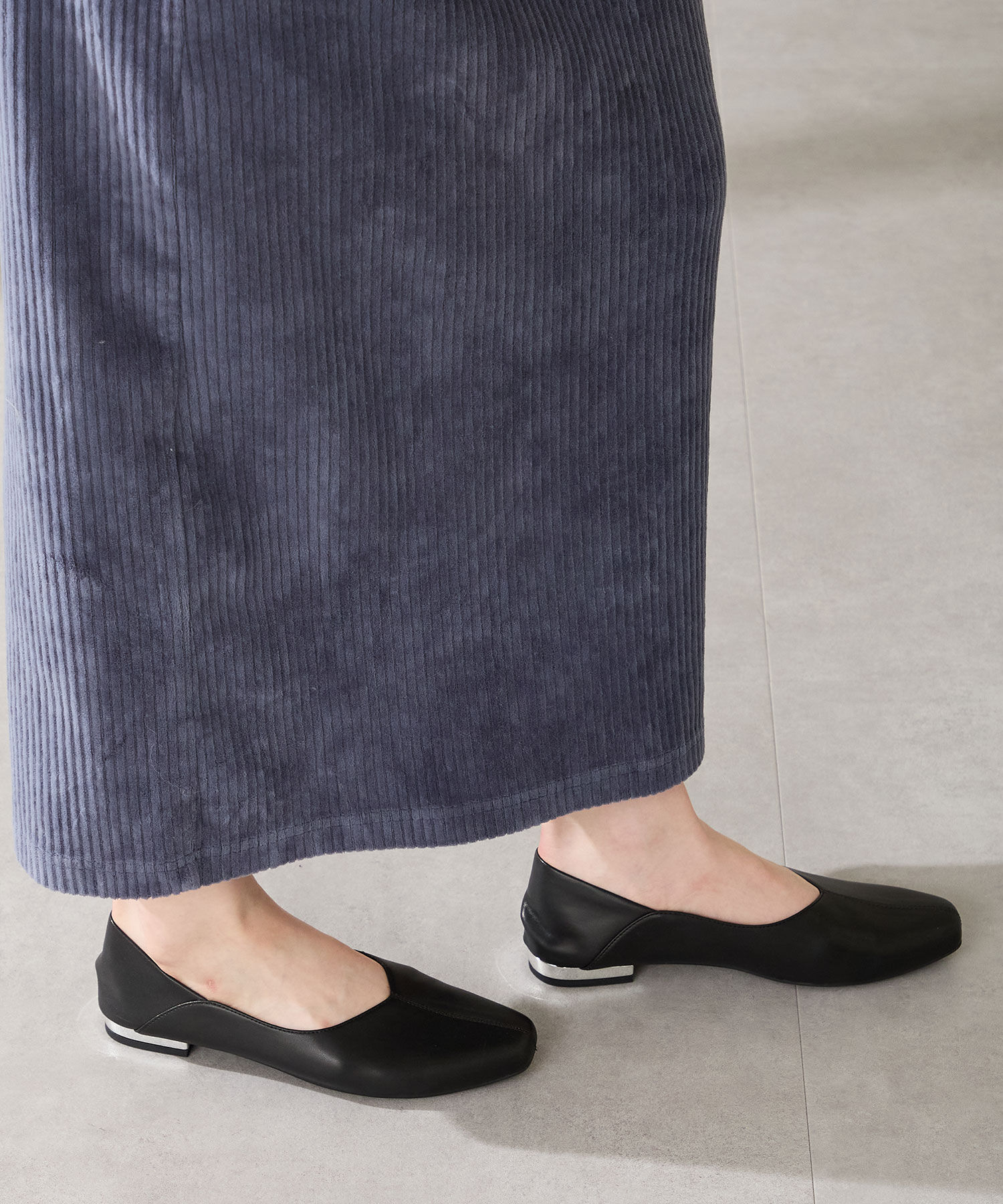 WA Oriental TRaffic「センターシーム バブーシュ /52302 フラット パンプス 楽ちん 通勤靴 オフィス」|パンプス|