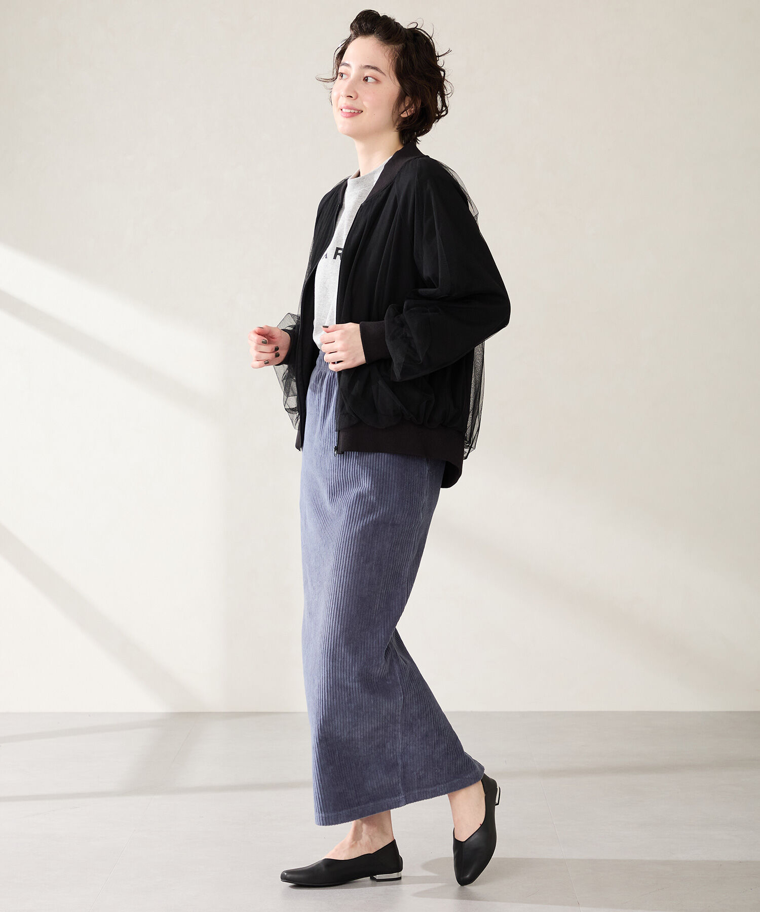 WA Oriental TRaffic「センターシーム バブーシュ /52302 フラット パンプス 楽ちん 通勤靴 オフィス」|パンプス|