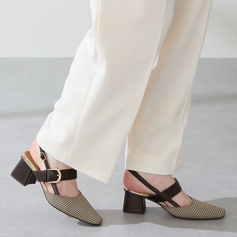 ORiental TRaffic「バックストラップパンプス/51301」|パンプス|BROWN