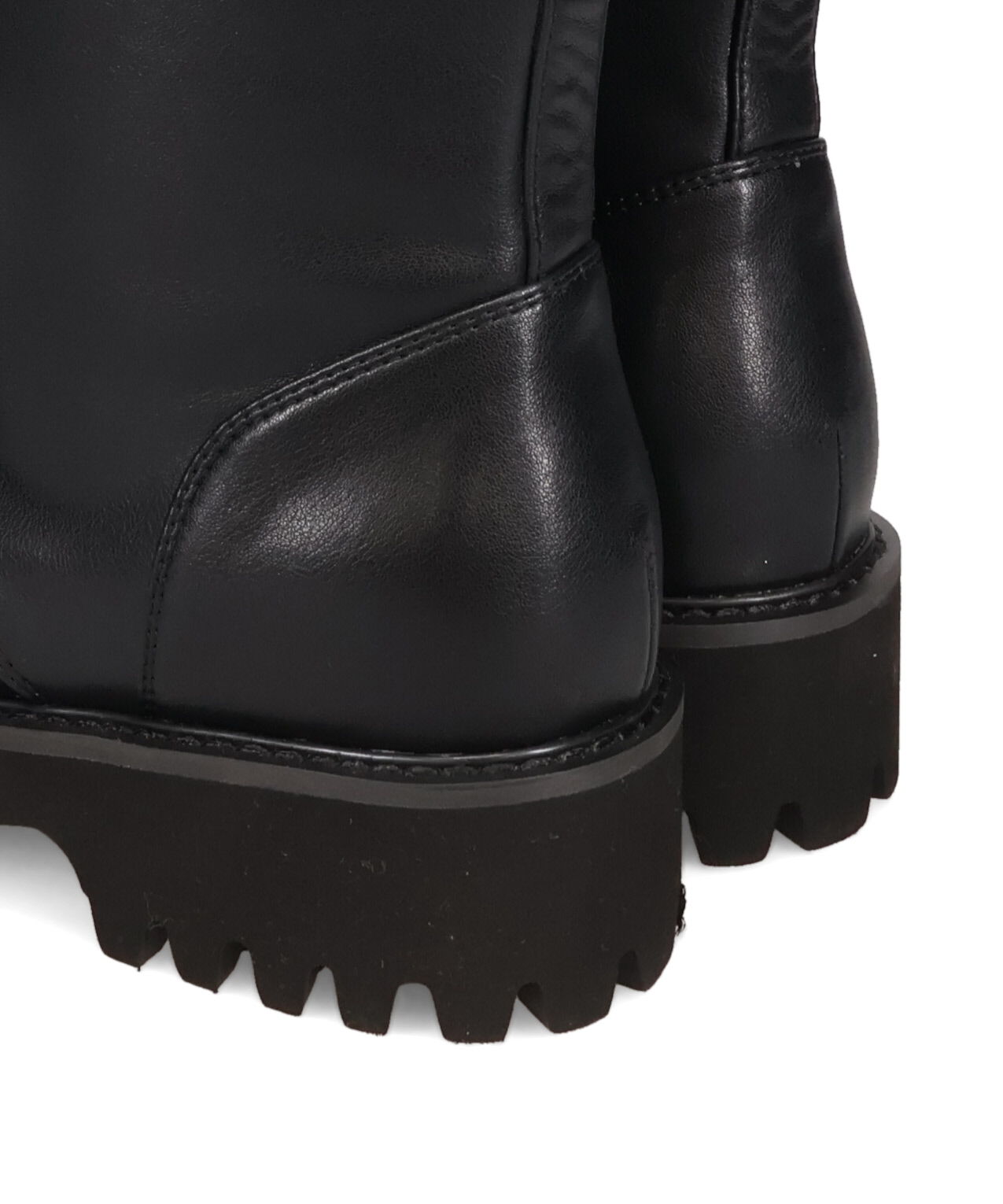 ORiental TRaffic「サイドベルト レースアップ ロングブーツ /55501 ストレッチ」|ロングブーツ|