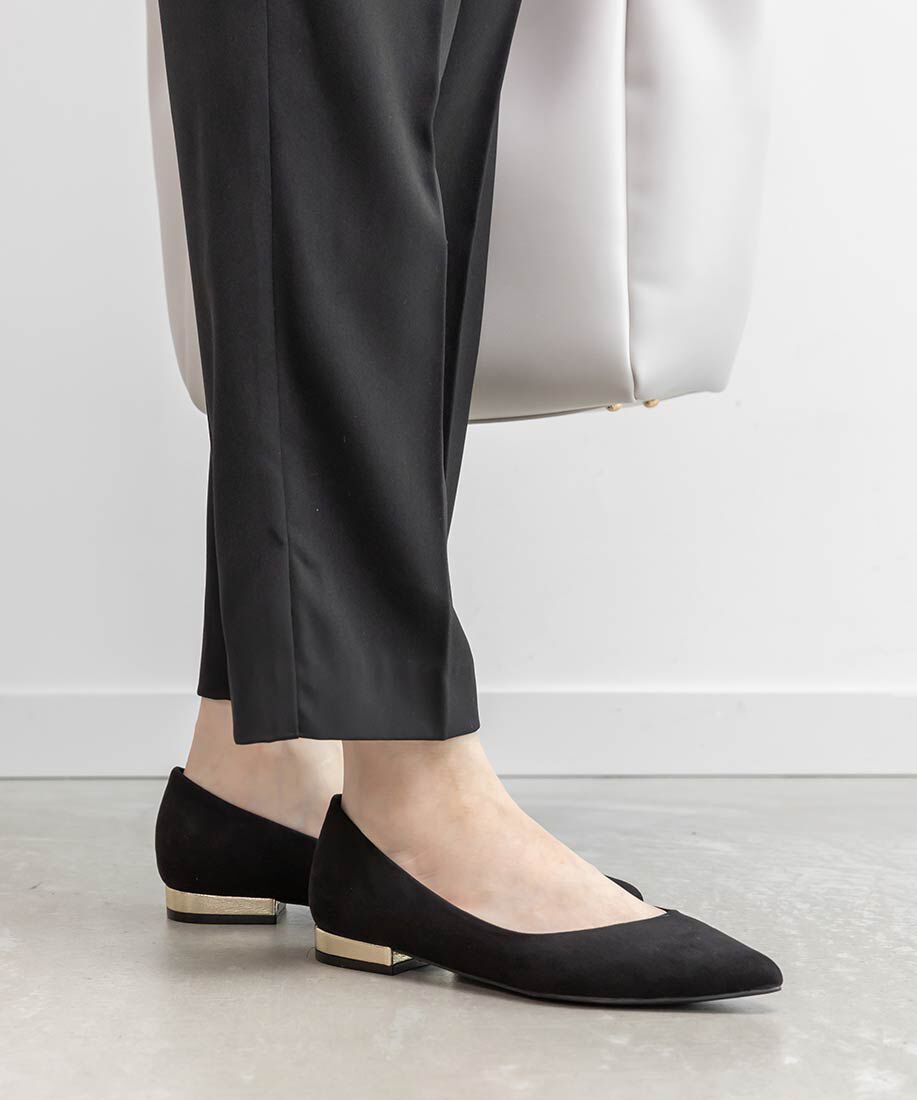  「ポインテッドトゥローヒールパンプス」|パンプス|