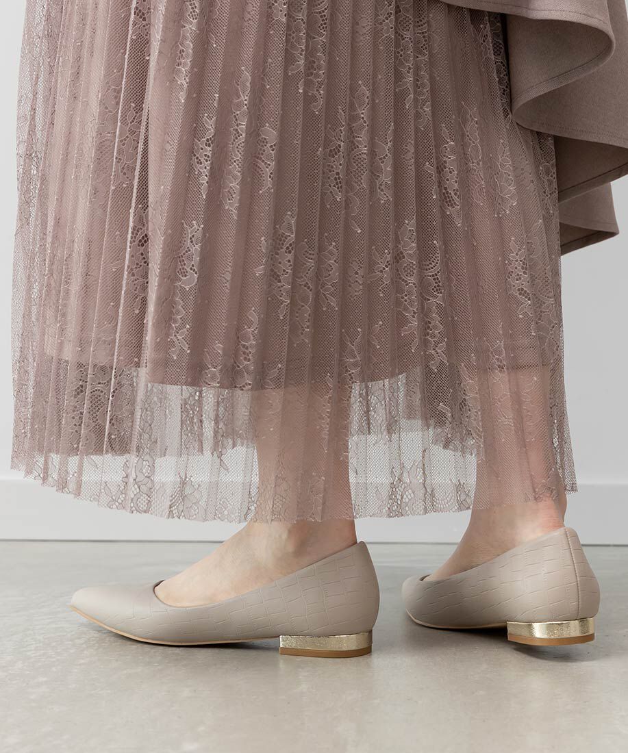  「ポインテッドトゥローヒールパンプス」|パンプス|