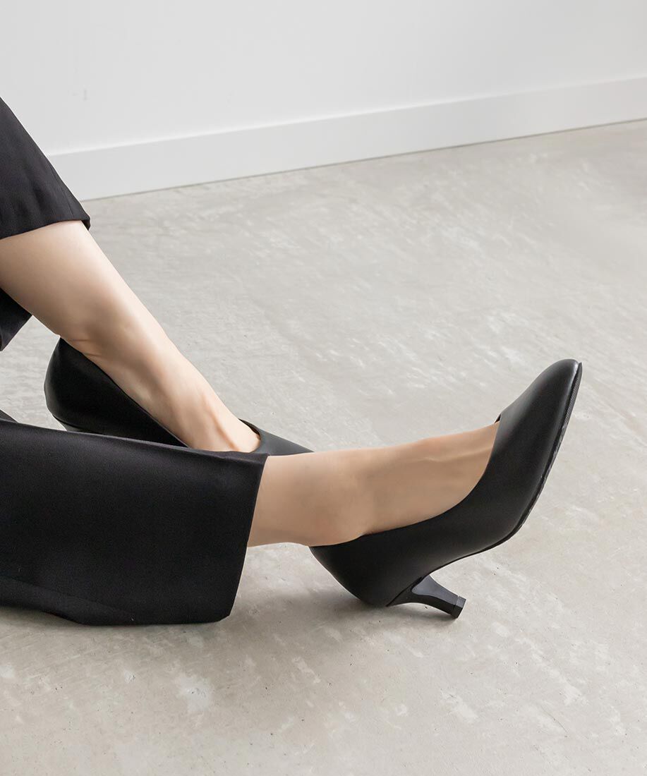  「3E幅広 走れる快適パンプス」|パンプス|