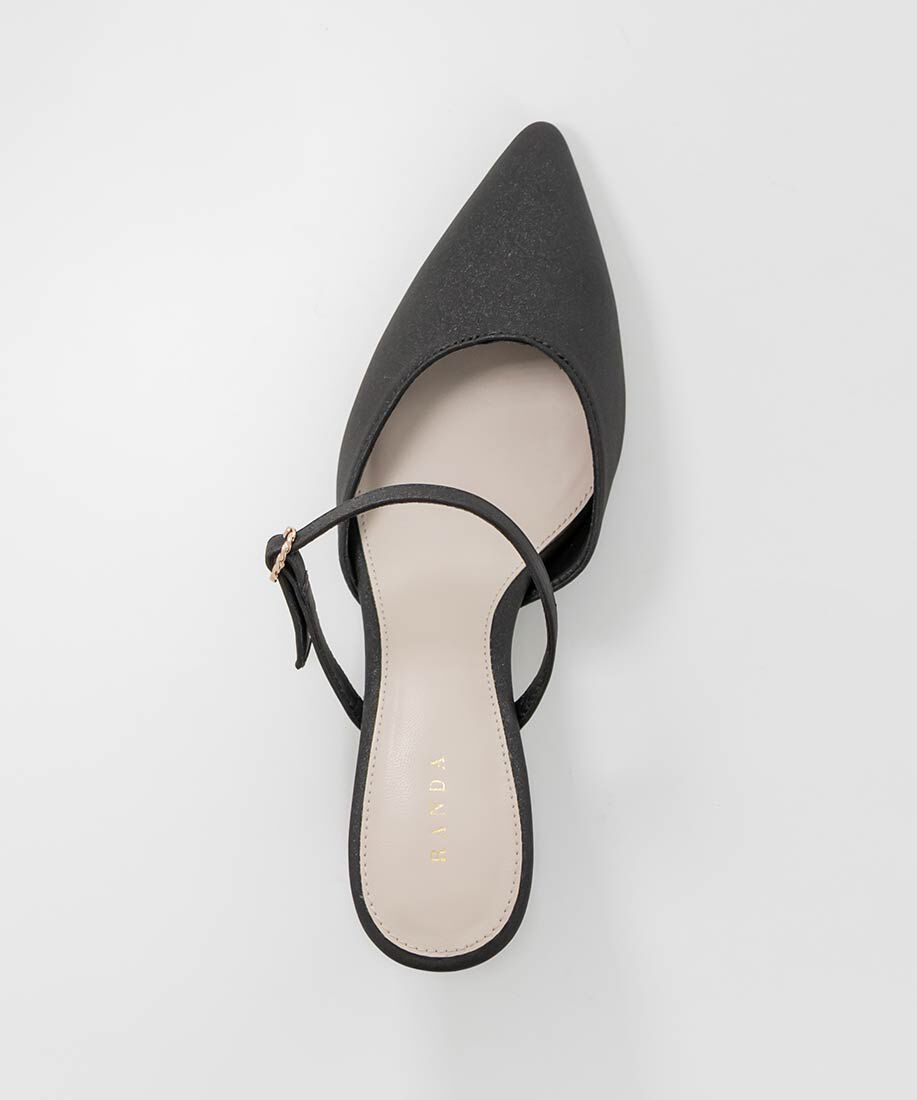  「2WAY シアーリボンミュールパンプス」|パンプス|