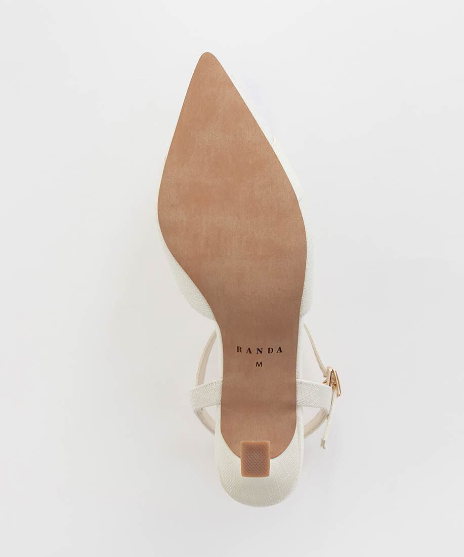  「ビジューパーツストラップパンプス」|パンプス|