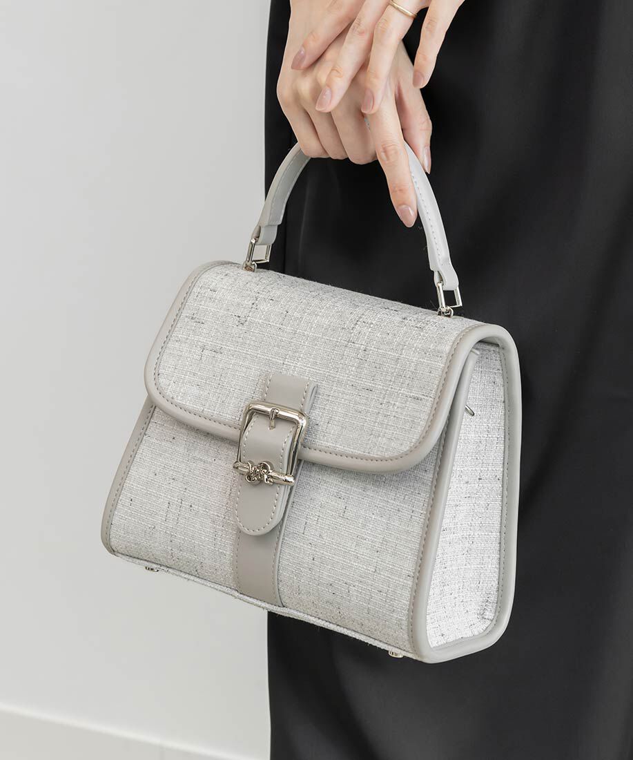  「2WAY モノグラムバックルハンドバッグ」|ハンドバッグ|