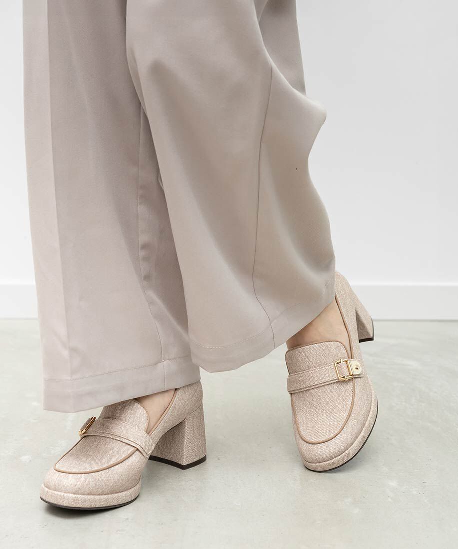  「バックルデザインストームローファー」|ローファー|