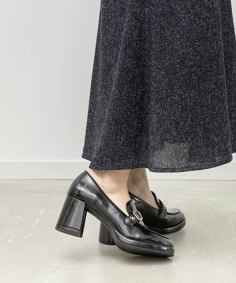  「バックルデザインストームローファー」|ローファー|