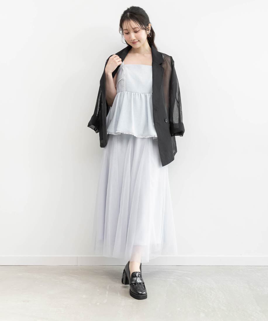  「ウーブンデザインヒールローファー」|ローファー|