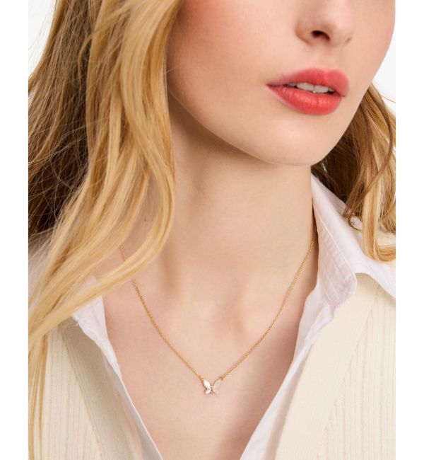 kate spade new york「ソーシャル バタフライ ペンダント」|ネックレス|