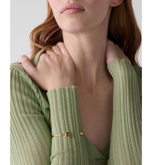 kate spade new york「シークレット ガーデン タートル カフ」|ブレスレット・バングル|