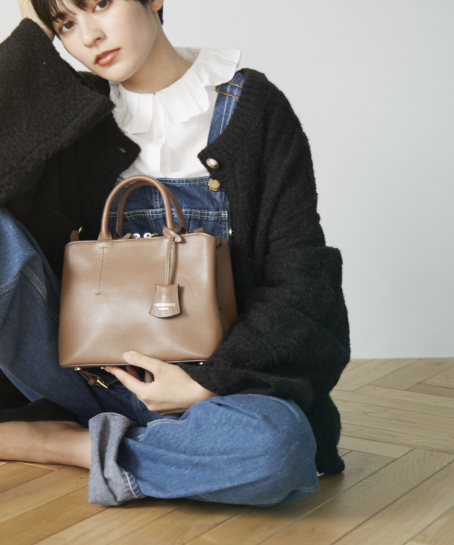 TOPKAPI TREASURE「フロントステッチ レザーミニショルダーバッグ」|ショルダー・メッセンジャー|