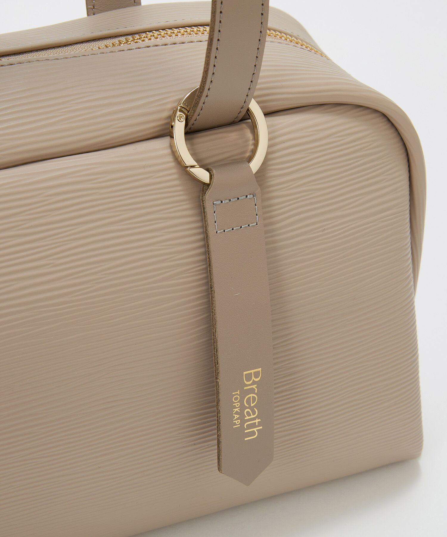 TOPKAPI BREATH「【Breath TOPKAPI】RIPPLE リプル ワイド ボストンバッグ チャーム付き」|ボストンバッグ|