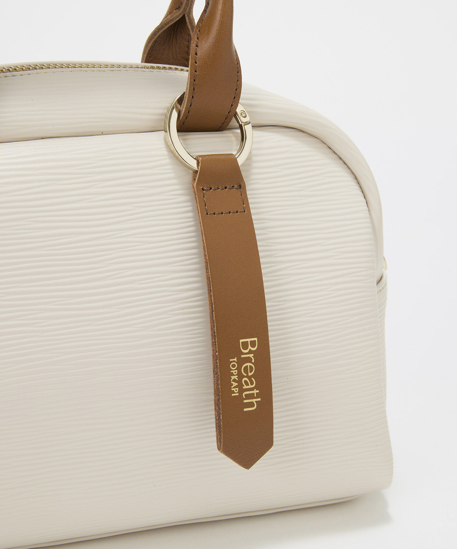 TOPKAPI BREATH「【Breath TOPKAPI】RIPPLE リプル ミニ ボストンバッグ チャーム付き」|ボストンバッグ|