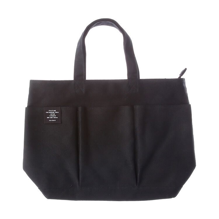 DELFONICS「インナーキャリング バッグM」|トートバッグ|ブラック