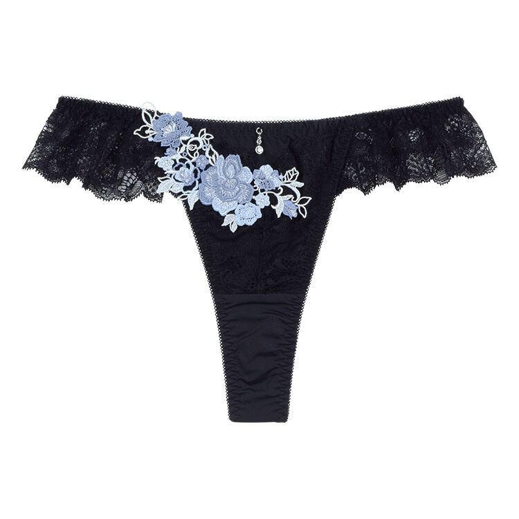 intesucre「アンテシュクレ 毎日フィットブラ IBT383Sペア Ｔバックショーツ S-L IST383」|インナー|BK