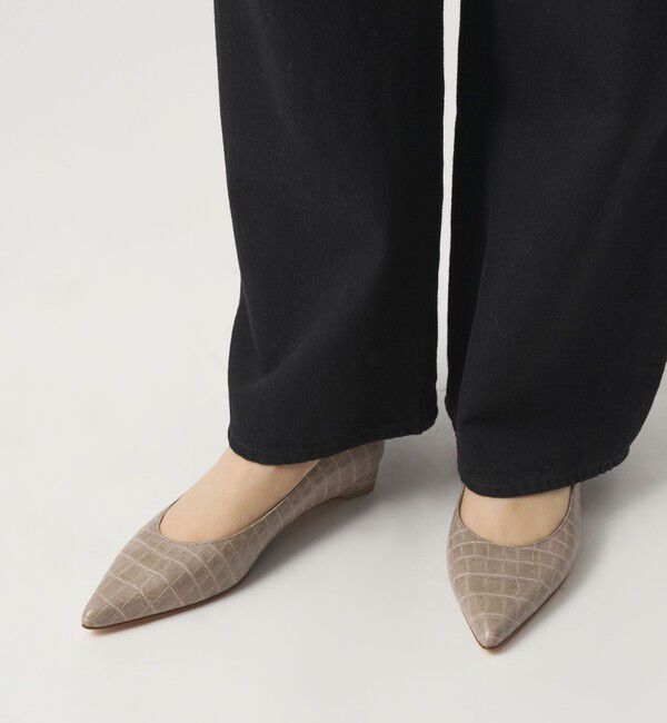 ODETTE E ODILE「ポインテッドプレーン フラット20&darr;&uarr;」|パンプス|