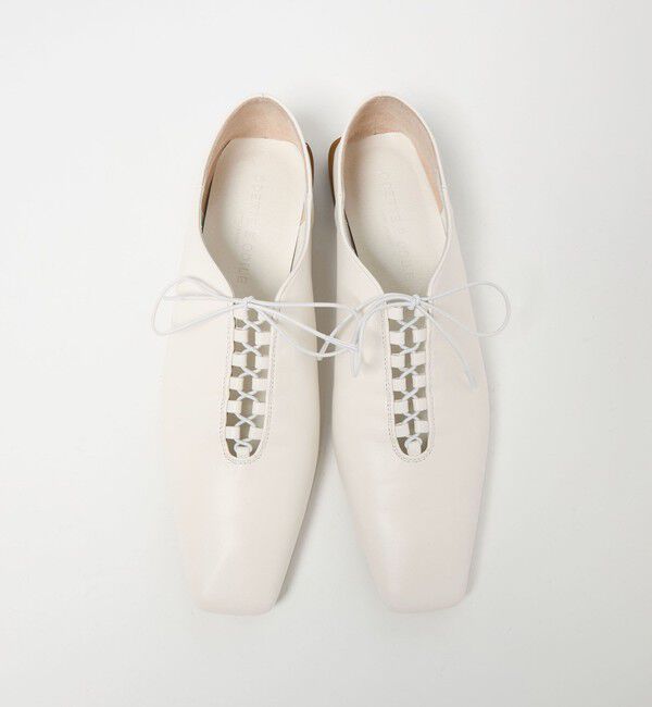 ODETTE E ODILE「ファインレースアップ フラット10&uarr;」|パンプス|