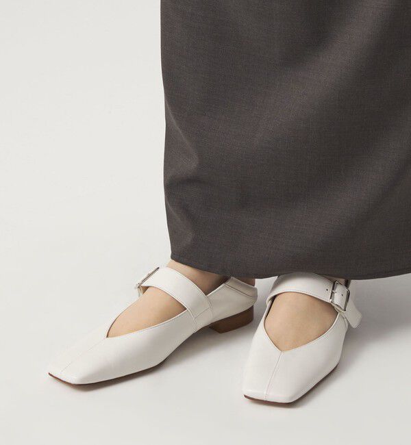 ODETTE E ODILE「センターシームメリージェーン フラット20&uarr;」|パンプス|