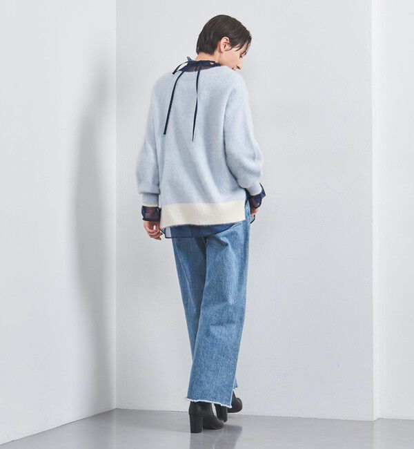 UNITED ARROWS「フォックス カシミヤ Vネック ニット」|ニット・セーター|