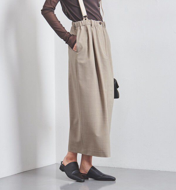 UNITED ARROWS「サスペンダー スカート」|スカート|