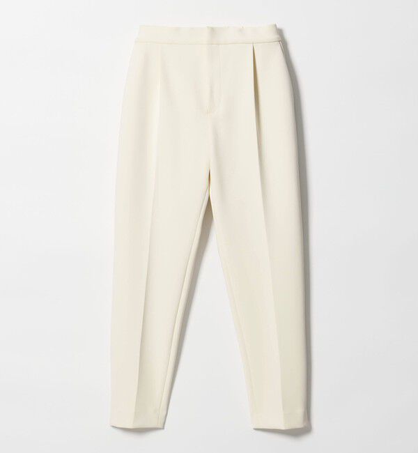 UNITED ARROWS「SPONGY タック テーパードパンツ」|スラックス|