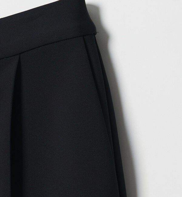 UNITED ARROWS「SPONGY タック テーパードパンツ」|スラックス|