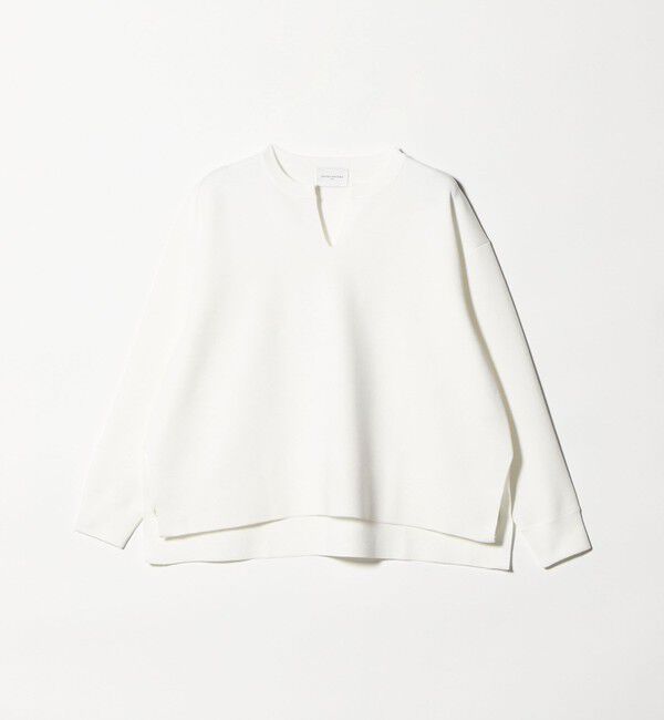 UNITED ARROWS「スウェットライク スキッパーニット ‐ウォッシャブル‐」|ニット・セーター|