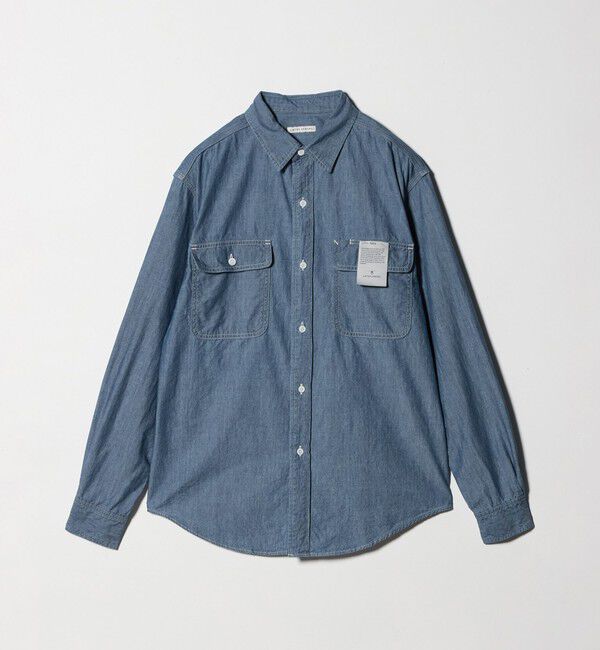 UNITED ARROWS「シオタ スビンシャンブレー ワークシャツ「SLOW &　」」|シャツ・ブラウス|