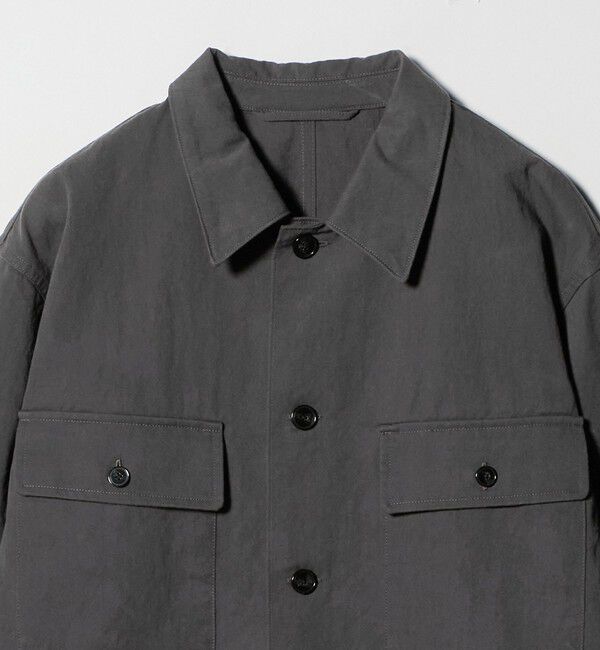 UNITED ARROWS「ツイル ミリタリー オーバーシャツ」|シャツ・ブラウス|