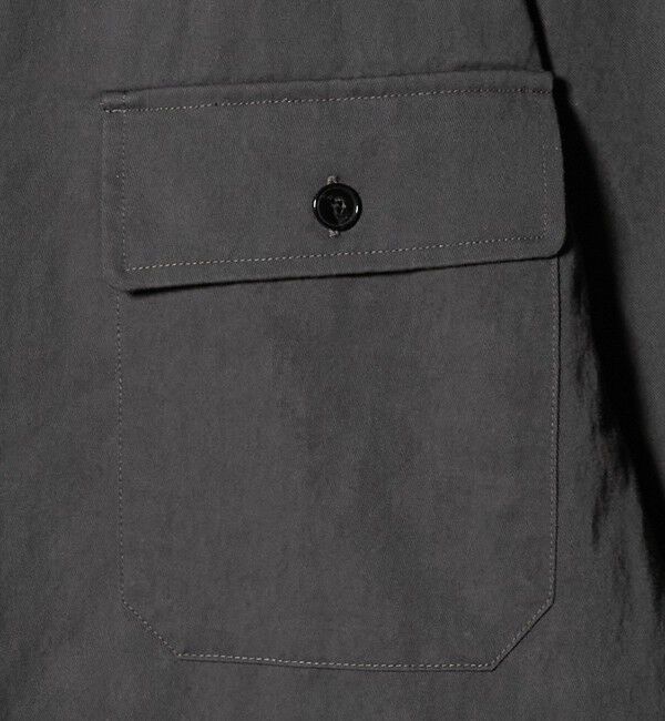 UNITED ARROWS「ツイル ミリタリー オーバーシャツ」|シャツ・ブラウス|