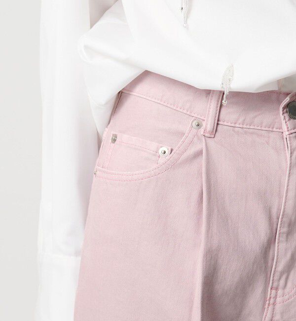 AEWEN MATOPH「＜AEWEN MATOPH＞カラータックデニムパンツ」|デニム|