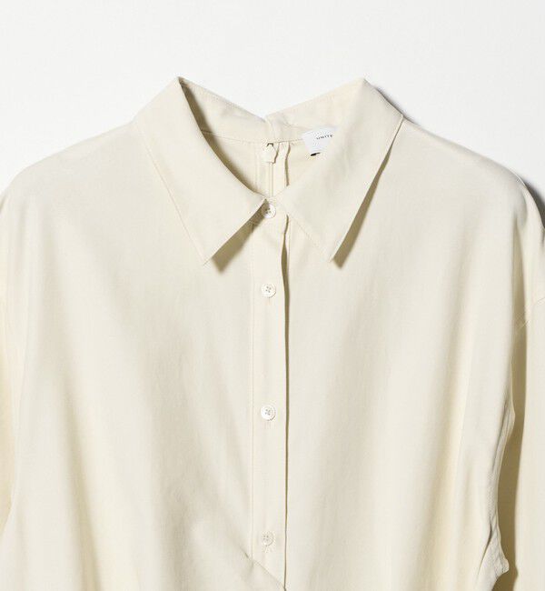 UNITED ARROWS「ドレープ ギャザー ワンピース ‐ウォッシャブル‐」|ワンピース|