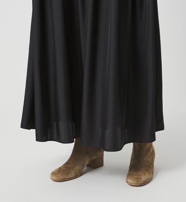 UNITED ARROWS「シルクライク ティアード スカート」|スカート|