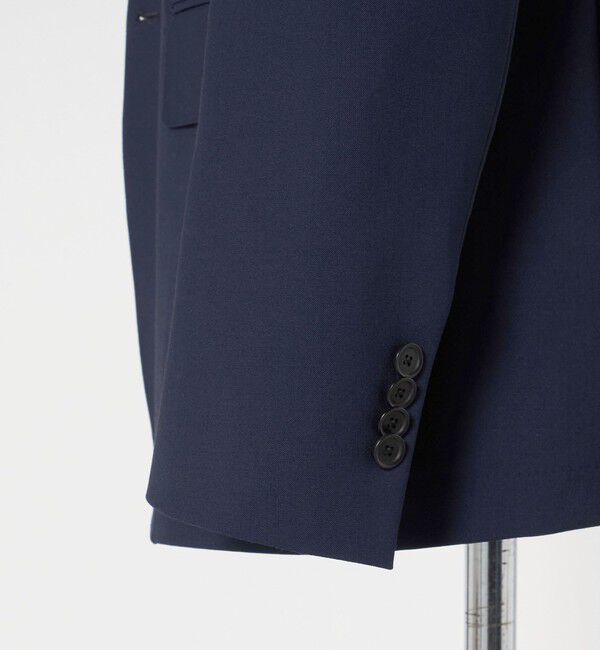 UNITED ARROWS「トロピカル シングル 3ボタン テーラードジャケット COMFORT EASY‐MODEL 2WAYストレッチ 撥水」|テーラードジャケット|