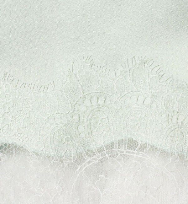 AEWEN MATOPH「＜AEWEN MATOPH＞サテンレース コンビブラウス」|シャツ・ブラウス|