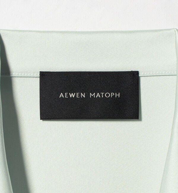 AEWEN MATOPH「＜AEWEN MATOPH＞サテンレース コンビブラウス」|シャツ・ブラウス|