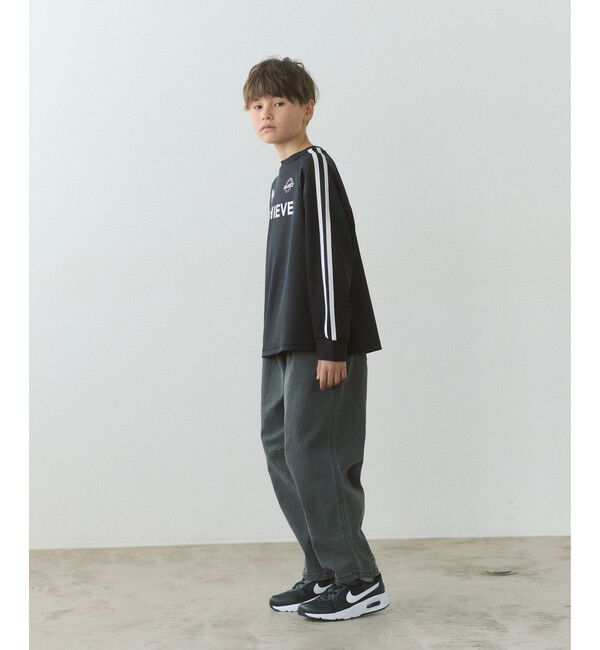 UNITED ARROWS green label relaxing「ストレッチ デニム カーブパンツ / キッズ  100cm-160cm - ストレッチ -」|デニム|