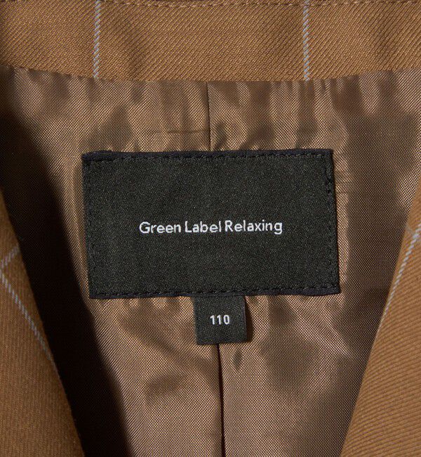 UNITED ARROWS green label relaxing「ウィンドペン チェック ジャケット / キッズ 110cm-130cm」|テーラードジャケット|