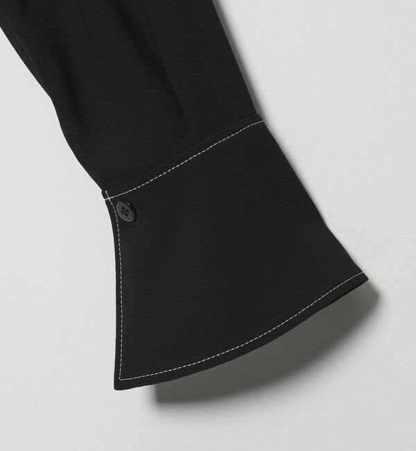 EMMEL REFINES「＜EMMEL REFINES＞EM ステッチ2WAY ジップ ブラウス」|シャツ・ブラウス|