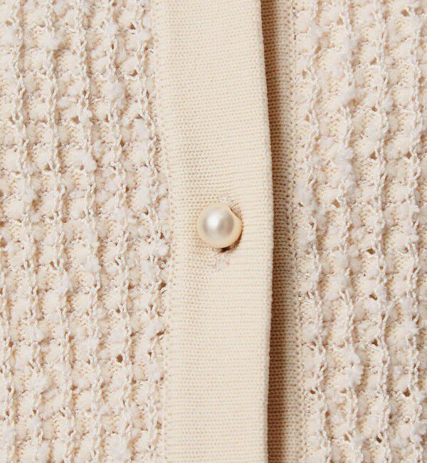 UNITED ARROWS green label relaxing「パイピング ペプラム ニット ジレ」|ベスト・ジレ|